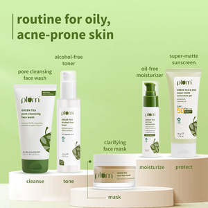 มาส์กโคลนชาเขียวสำหรับผิวมันและเป็นสิวง่าย ผสมไข่มุก โสม และวิตามินซี - Product Image 2