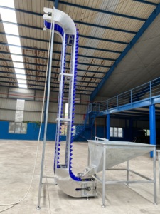 Transportador de cubo de plástico personalizado para nueces y granos para sistemas de transporte de línea de procesamiento de productos agrícolas - Product Image 4