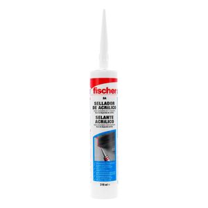 Fischer 536772 300 ml mastic acrylique blanc - Product Image 1
