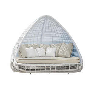 جميع الطقس في الهواء الطلق سرير شمسي الباحة الروطان السباحة بركة الأثاث الشمس المتسكع - Product Image 5