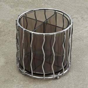 Porta Cubiertos Único y Compacto, Organizador de Cubiertos, Escurridor de Cubiertos, Porta Cubiertos para Tenedores, Cuchillos y Cucharas - Product Image 4
