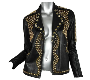 เสื้อโค้ทหนังแกะสำหรับผู้หญิง งานถักสั่งทำ ขายส่ง ทรงหลวม แฟชั่น นุ่ม หนังแท้ บริการ OEM - Product Image 1