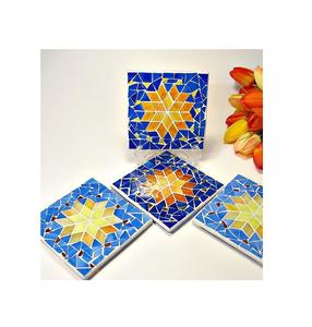 Indian Handicrafts Best Quality Of Mosaic Coaster <b>Square</b> Shape for Home <b>Kitchen</b> and <b>Table</b> Ware Coaster Very Good Price - Product Image 5