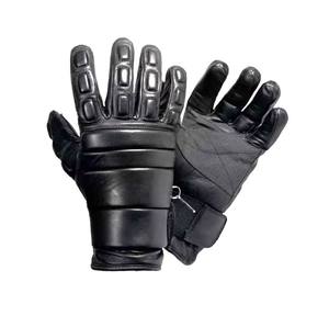 Operative in Padded Leather <b>Gloves</b> From Pakistan Driving Cold Weather Hard <b>Knuckle</b> for Biking Cycling Riding Hand Safety <b>Gloves</b> - Product Image 2