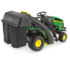 Cortadora de césped versátil John Deere X350 con motor Kawasaki V Twin de 21.5 hp y sistema de elevación de plataforma operado con un pedal para hogares - Product Image 2