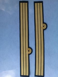 Custom Sizing & Color Polyester Bullion Wire Braid Gold Sequin Fabric for Service Uniform & Fancy Costume - Product Image 5