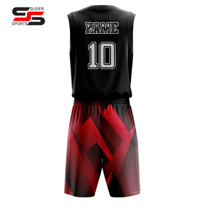Uniforme de basket-ball sur mesure en gros, nouveau design, dernier prix, qualité supérieure, uniformes de basket-ball réversibles avec design personnalisé - Product Image 2