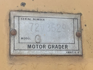 Motoniveladora Usada de 1979, 140G, Equipo de Construcción Pesada, Venta al Por Mayor - Product Image 6