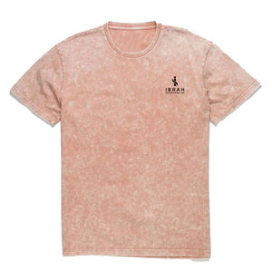 T-shirt décontracté délavé pour homme, coupe ample, style urbain, en coton doux, tissu lavé, haut confortable et tendance pour un usage quotidien - Product Image 1