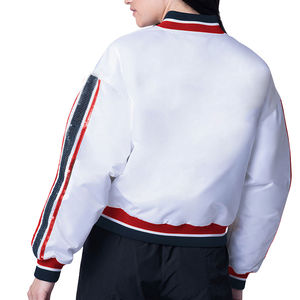 Chaqueta Universitaria de Moda para Mujer, Estilo Urbano, con Parches y Botones, Transpirable, de Alta Calidad - Product Image 1