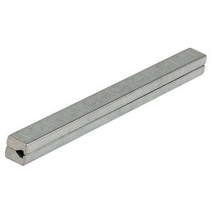 Square Pin Profile Pin <b>8</b> X 120 mm Galvanized <b>Iron</b> 2-Piece HOPPE - Product Image 1