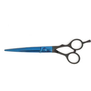 Ciseaux incurvés professionnels de toilettage pour animaux de compagnie Ciseaux amincissants en acier 440C de haute qualité avec outil de beauté à poignée en acier inoxydable - Product Image 2