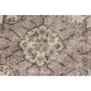 Alfombra clásica Beige rosa de área grande 6,1X9,2 pies estilo turco patrón abstracto lana PP para entrada pasillo sala de estar látex - Product Image 5