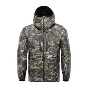 Sweat à capuche de chasse camouflage Pamir unisexe, imperméable, respirant, isolant et coupe-vent pour l'hiver - Product Image 1