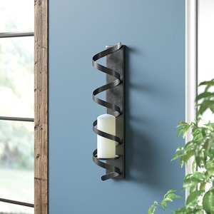 Bougeoir en métal moderne fabriqué à la main support en fer élégant centre de table décoratif pour chambre et salon - Product Image 6