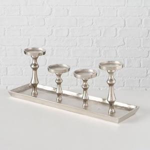 Aluminum Metal <b>Candle</b> Stand for Modern Wedding Centerpiece Luxury <b>Tall</b> Handmade Home Holiday Decoration Wholesale Range Custom - Product Image 1