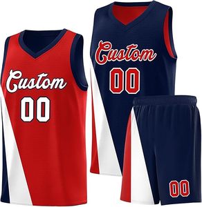 Uniforme de baloncesto sublimación personalizado al mejor precio, conjuntos de talla grande ligeros transpirables de secado rápido con técnica impresa, MOQ bajo - Product Image 2