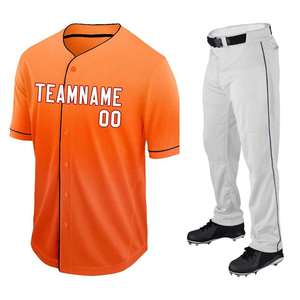 Arrivée 2023 Uniforme de baseball Jersey Matière respirante Polyester confortable Fabriqué pour les jeunes - Product Image 1