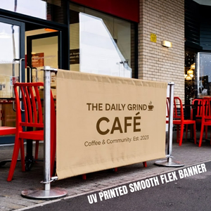 Pancarta de PVC Impresa con UV para Exteriores - Impresión de Pancartas Flexibles Hiflex Personalizadas para Publicidad - Product Image 1