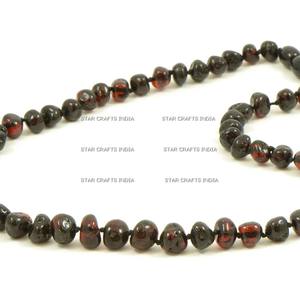 New Customization Women Multi Beads Handmade <b>Necklaces</b> with Resin Tear <b>Drop</b> Pendant <b>Necklace</b> Chunky Jewelry - Product Image 6