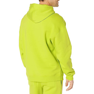 OEM Pull-over unisexe de haute qualité Sweat à capuche uni en coton polaire épais avec logo imprimé Vêtements d'hiver surdimensionnés pour hommes - Product Image 3