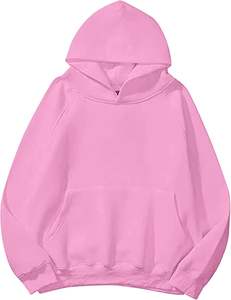 Sudadera con capucha para mujer de tendencia superior con logotipo frontal, cuello con capucha, patrón sólido, ropa de calle de mejor valor - Product Image 5