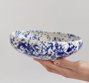 Tazón de Cerámica Clásico Africano Indio Hecho a Mano, Ecológico, Desechable, para Servir Ensaladas, Decorativo, Apto para Lavavajillas, Duradero - Product Image 6