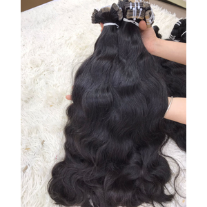 เทปผมตรงตามธรรมชาติสำหรับผู้หญิงผิวดำผมเรมี่จากเวียดนาม - Product Image 1