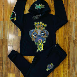 Sudadera con capucha de manga larga para hombre y mujer, ropa deportiva unisex de algodón, de alta calidad, con bordado personalizado - Product Image 1