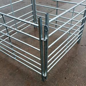Panel Pagar Kandang Kuda Galvanis Celup Panas, Pagar Ternak Sapi, Gerbang Peternakan Logam, Pagar Kandang Bulat Pengaman Hewan - Product Image 6