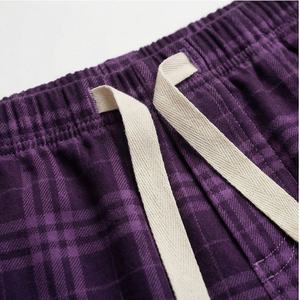 Pantalon en flanelle 100% coton personnalisé pour homme, pantalon décontracté de détente, pantalon de nuit léger, motif droit, doux et confortable - Product Image 4