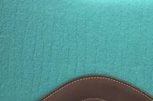 Sudadero para Caballo de Fieltro de Lana 100% Pura de Alta Resistencia - Equipo Ecuestre Duradero con Cuero Genuino - Product Image 3