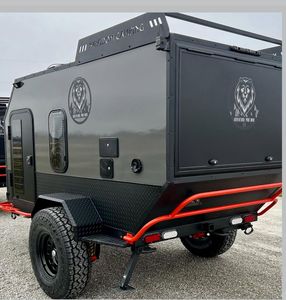 Comprar Autocaravana Todoterreno Mini Camper Remolque de Viaje Teardrop con Baño, Estándares Australianos, Bajo Precio, Blanco, Fabricado en CA. - Product Image 5