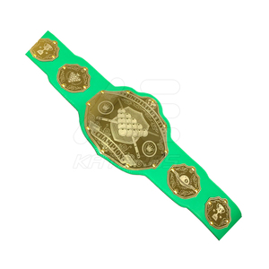 Services OEM, faible MOQ, KATBROS INDUSTRY, ceintures de championnat en cuir personnalisables et durables pour la compétition de Taekwondo, en stock - Product Image 3
