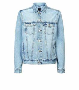 Tarifs d'usine nouveautés 2024 veste en jean pour hommes/prix bon marché veste en jean délavé déchiré pour hommes de haute qualité - Product Image 1