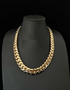 18มมโซ่เชื่อมโยงคิวบาน VVS1เพชรโมอิสกับเงินสเตอร์ลิง925ผ่านการทดสอบเพชร - Product Image 1