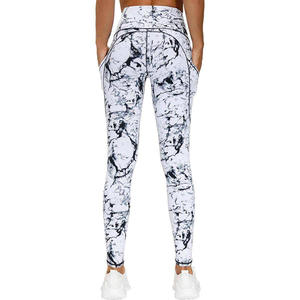 Nouveau design Legging à séchage rapide pour femmes avec couleur unique et style décontracté taille haute Legging bon marché pour femmes avec logo personnalisé - Product Image 4