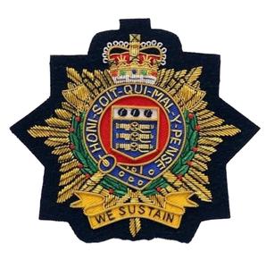 Écussons brodés de haute qualité en fil de bullion, écussons de mode, épingles à écussons avec livraison rapide - Product Image 1