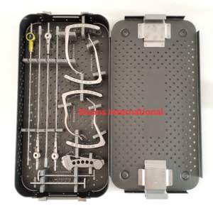 Juego de Instrumentos de Localización y Guía de Perforación para Artroscopia ACL PCL Manual Todo en Uno de Acero Inoxidable BISONS al por Mayor - Product Image 1