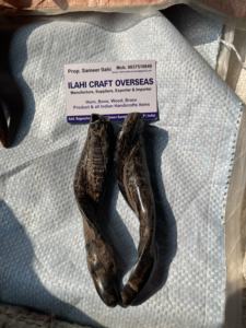 Goat Horn Pair Natural Finished Horns Pairs for Decoration & Craft High Quality - Product Image 2