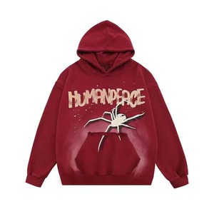 เสื้อฮู้ดแบบมีซิปสำหรับผู้ชายผ้าขนแกะถักนิเมะไซส์ใหญ่พิเศษ - Product Image 4