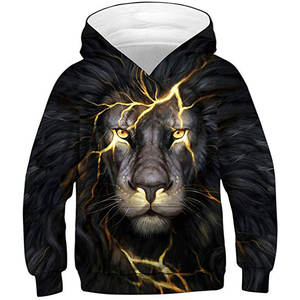 เสื้อมีฮู้ดผ้าซับลิเมชันผสม3D พิมพ์ลาย3D - Product Image 3