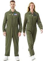 Combinaison tactique unisexe Maverick US GD Pilot de haute qualité en polyester/coton à séchage rapide, camouflage tissé, uniforme pour films et autres usages