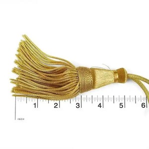 12CM for Uniform Church Vestments Decoration <b>Tassels</b> Custom Made Bullion Wire <b>Tassel</b> for Sale - Product Image 5