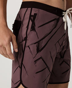 Short d'été pour hommes High Street New Style Embroidery Patch Sublimation Fermeture à cordon Respirant Tissé Active Bottoms Solid - Product Image 4