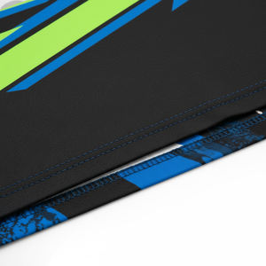 Polos de course personnalisables en polyester à séchage rapide de haute qualité pour hommes vêtements de sport de moto Pit Crew imprimés respirants - Product Image 5