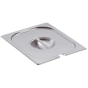 Tapa 1/2 GN con ranura para cuchara para almacenamiento de alimentos y contenedores - Product Image 1