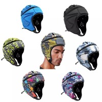 Casque de protection en EVA pour rugby, football, boxe, coque souple, haute qualité, confortable, design personnalisé, logo personnalisé, OEM