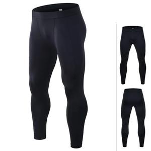 Men's Sports Leggings Fast Drying Fitness Sports Leggings Running <b>Tight</b> Pants Training <b>Tight</b> Pants Black <b>Red</b> Gray Line - Product Image 1