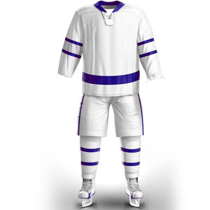 Uniforme de hockey sur glace personnalisé de haute qualité pour hommes Design unique en grandes tailles Nouveaux vêtements de hockey sur glace en gros - Product Image 2